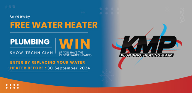 win a free water heater if yours is the oldest