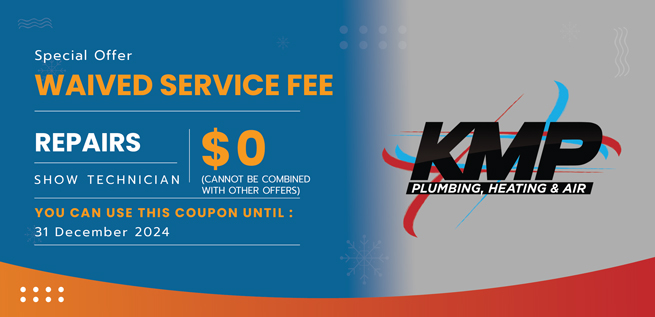 waived service fee repair on HVAC systems